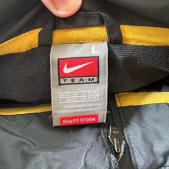 NikeFIT Storm Minnesota Golden Gophers Zip-up Rain Jacket Large - Picture 3 of 7